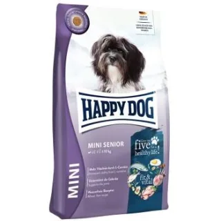 HAPPY DOG fit & vital Trockenfutter Hund Senior, Mini 4 kg