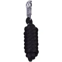 QHP Anbindestrick mit Panikhaken 2 Meter - Schwarz