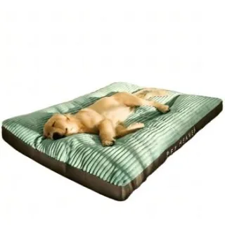 Petsation Orthopädisches Hundebett grün S