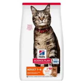Hill's Science Plan Trockenfutter Katze, Adult, mit Lamm und Reis 10 kg