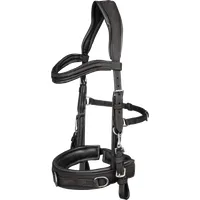Waldhausen Lederkappzaum anatomic schwarz - XWB