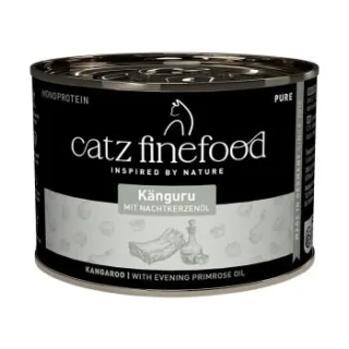 Catz finefood Nassfutter Katze Pure Adult Känguru 12x200 g