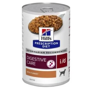 Hill's Prescription Diet i/d Nassfutter für Hunde, Adult, mit Truthahn zur Unterstützung der Verdauung 24x360 g