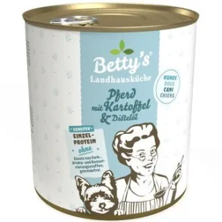 Betty's Landhausküche Pferd & Kartoffel & Distelöl 6x800 g