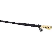 ESKADRON Strick mit Panikhaken (Messing) - schwarz