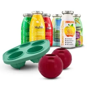 SmoothieDog Mix 6x 250 ml + Schleckball 2 Stück