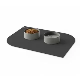 SANOZOO ® - Napfunterlage, Öko-Tex grau 40 cm, 60 cm