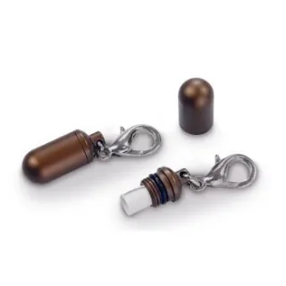 Wolters Aluminium-Adresshülse braun 1,4 cm