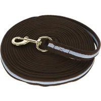 Kerbl Longierleine Softlonge 8m - braun/hellblau