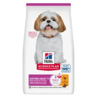 Hill's Science Plan Trockenfutter Hund, Small & Mini Mature Adult, mit Huhn 3 kg