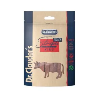Dr. Clauder's Stripes Snacks Rind - 10x 80g