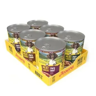 Josera Meatlovers Adult Pure Multipack 6x800 g