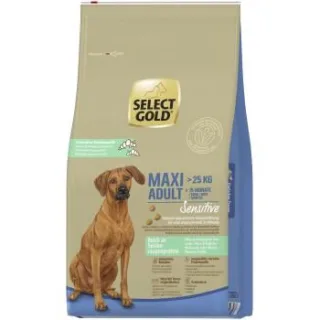 SELECT GOLD Sensitive Trockenfutter Hund Adult Maxi Seidenraupenprotein 2x12 kg