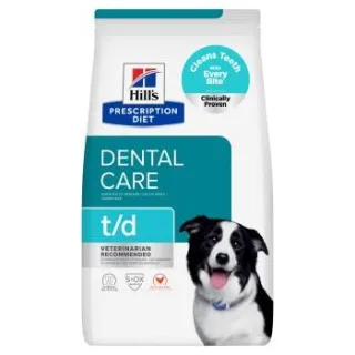Hill's Prescription Diet t/d Futter zur Zahnreinigung 2x10 kg