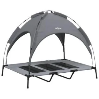 VidaXL Hundebett anthrazit 93 cm, 1,07 m, 93 cm