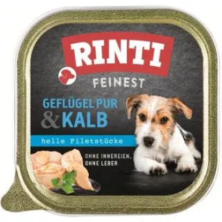 RINTI Feinest Adult Geflügel pur und Kalb 22x150 g