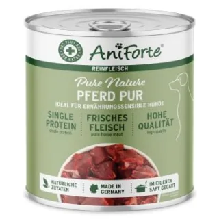 AniForte Nassfutter Pferd Pur 6x800 g