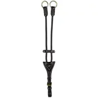 Dy'on Elastische Ringmartingalgabel, Warmblut D-Collection - Schwarz