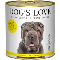 Dog's Love Hunde Nassfutter ADULT HUHN - 800 g