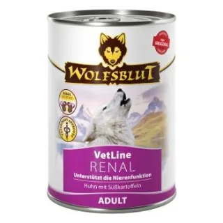WOLFSBLUT Adult VetLine Renal, Huhn 6x395 g