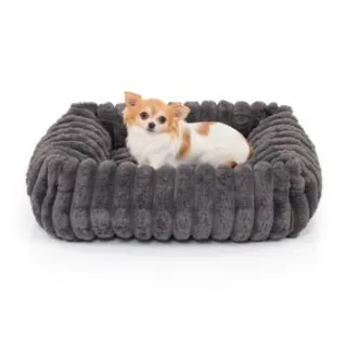 Wallace & Jones Hundebett "MARY" anthrazit S