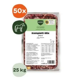 BARFER'S Komplett-Mix Pferd 50x500 g