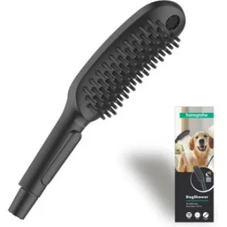 Hansgrohe DogShower 150 Handbrause mit Massagedüsen schwarz