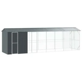 VidaXL Vogelgehege 2,1 m, 8,38 m, 2,47 m