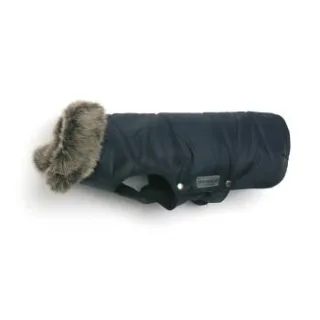 Wolters Winterjacke Parka Jacke Hundejacke schwarz 48 cm