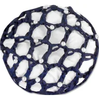 E·L·T Haarnetz mit Perlen - blau