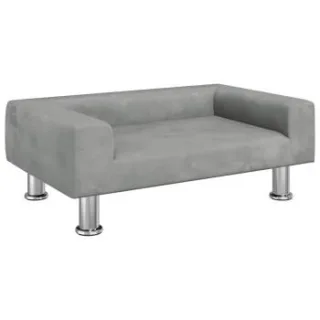 VidaXL Hundebett grau 70 cm, 26,5 cm, 70 cm