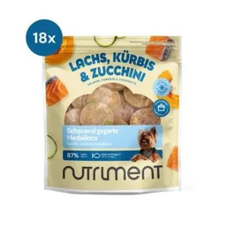 Nutriment Medaillons Lachs, Kürbis & Zucchini 18x800 g