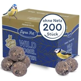 Lyra Pet Gourmet Meisenknödel ohne Netz à 80 g 4x50 Stück