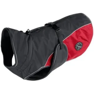 Hunter Hundemantel Uppsala Cozy anthrazit/ rot 30 cm