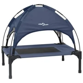 VidaXL Hundebett blau 62 cm, 70,5 cm, 62 cm