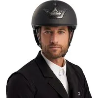 VEREDUS Reithelm Vita Carbon Gel GST, Schwarz/Matt - M (55)
