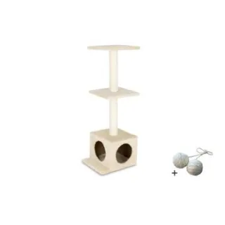 Rohrschneider ® Katzenbaum Delia, mit Gratis-Spielball,