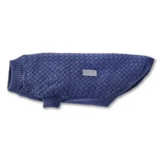 Wolters Strickpullover Square Hundezubehör blau 50 cm