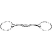 Sprenger SATINOX Unterlegtrense, 12 mm, doppelt gebrochen - 125 mm