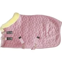 Kentucky Horsewear Turnierdecke "Velvet" Pony - altrosa