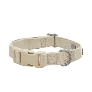 Barkalot Hundehalsband Recyceltes Polyester beige L
