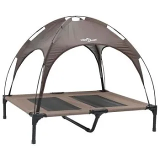 VidaXL Hundebett braun 77 cm, 82,5 cm, 77 cm