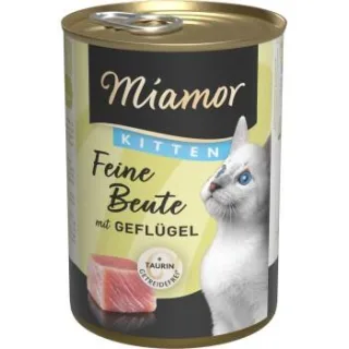 Miamor Feine Beute Kitten Geflügel 48x400 g