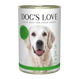 DOG'S LOVE Adult Classic Wild mit Kartoffel und Zwetschge 6x400 g