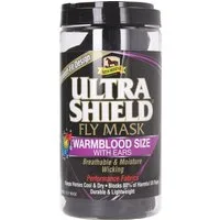 Absorbine Fliegenmaske "Ultrashield Fly Bonnets mit Ohren" Design 2018 - Warmblut