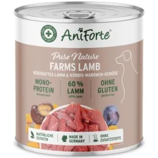 AniForte Nassfutter FarmsLamb Lamm 6x800 g