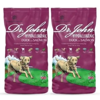 Dr John Ente und Lachs 2x12,5 kg