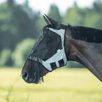 BUSSE Fliegenmaske Fly Guard FR Free, hellgrau - FULL