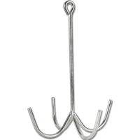 Waldhausen Zaumzeughacken, 4-armig, Metall - 1 Stk