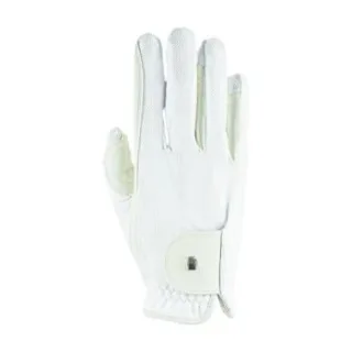 Roeckl Sommerreithandschuhe Roeck-Grip Lite weiß 8,5 cm
